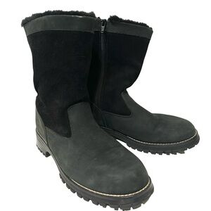 Bass Alpine Suede Leather Pull On Boots 8.5